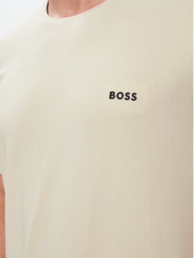BOSS T-Shirt Mix&Match 50515312 Kremowy Regular Fit