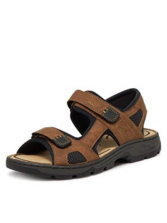 Rieker Sandały 26156-25 Brązowy