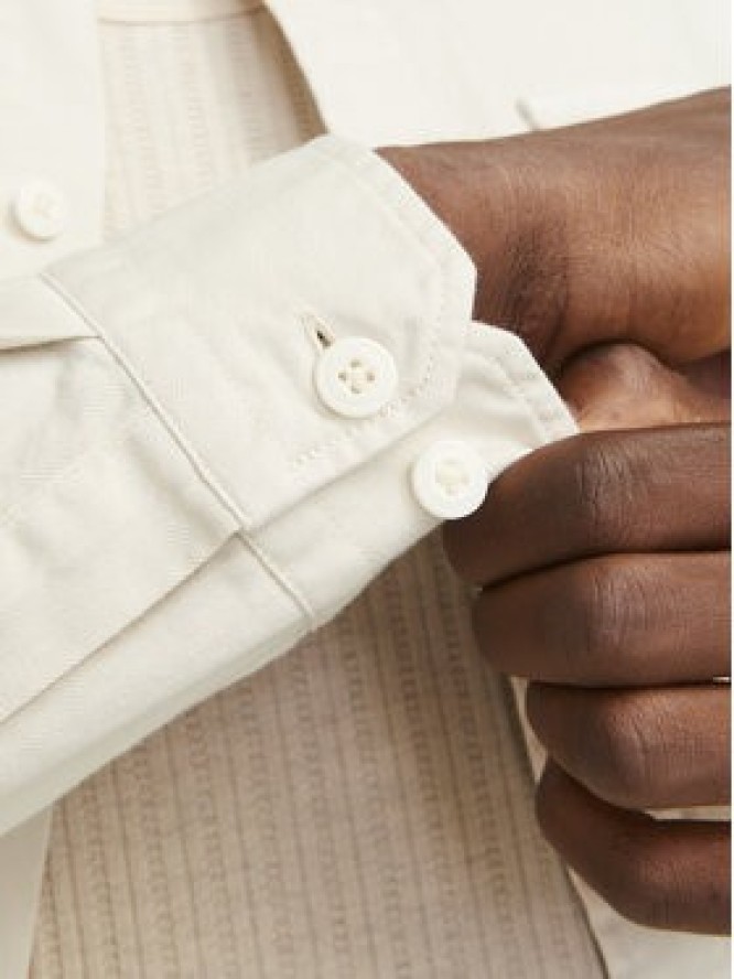 Jack & Jones Koszula jeansowa Travis 12269262 Beżowy Comfort Fit