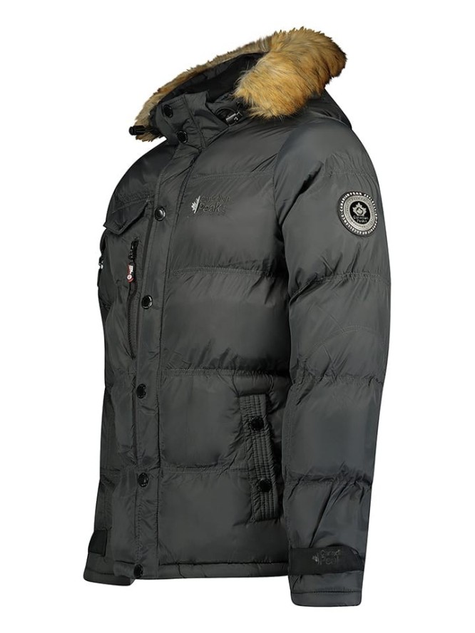 Canadian Peak Kurtka zimowa w kolorze szarym rozmiar: XXL