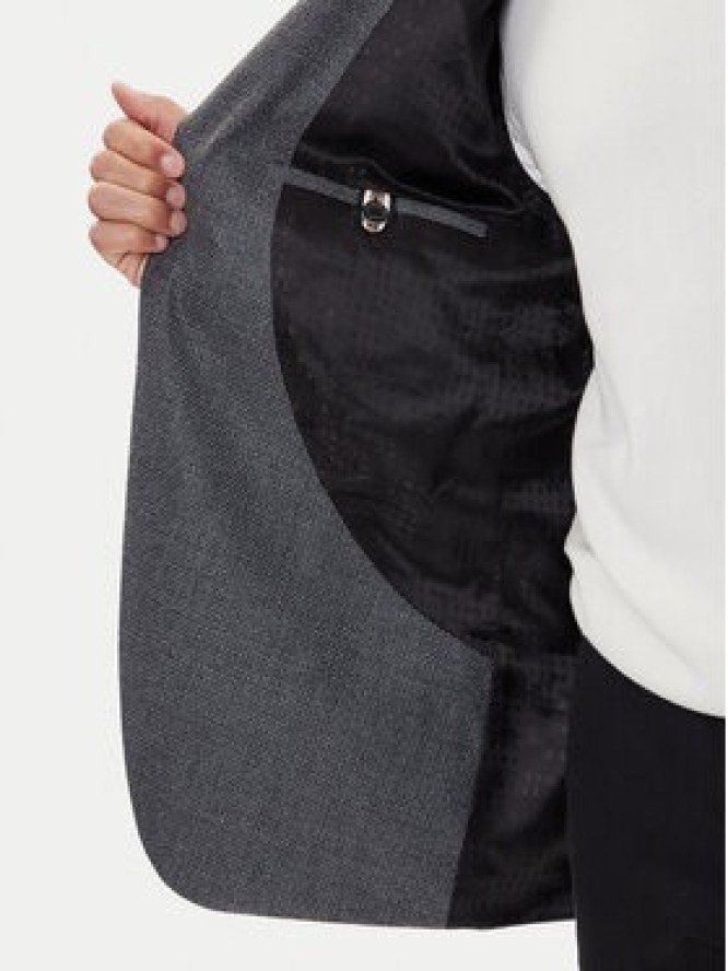 BOSS Marynarka BOSS-50551560 Szary Regular Fit