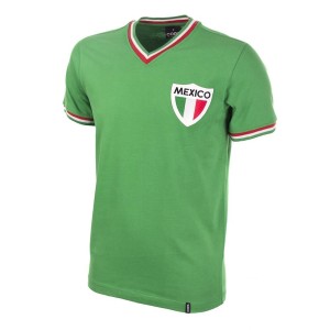 Meksyk Pelé lata 80. - Koszulka piłkarska retro - Zielona – COPA Football