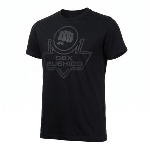 T-shirt męski Koszulka czarna bawełniana DBX Bushido
