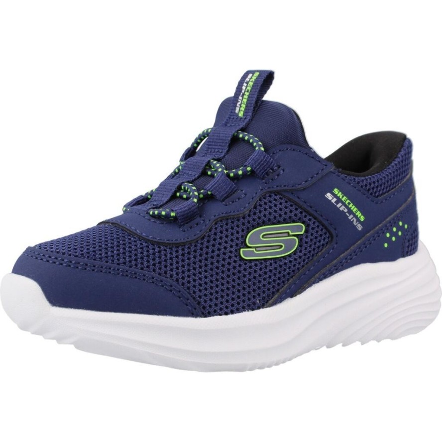 Buty SKECHERS 404208N Niebieski