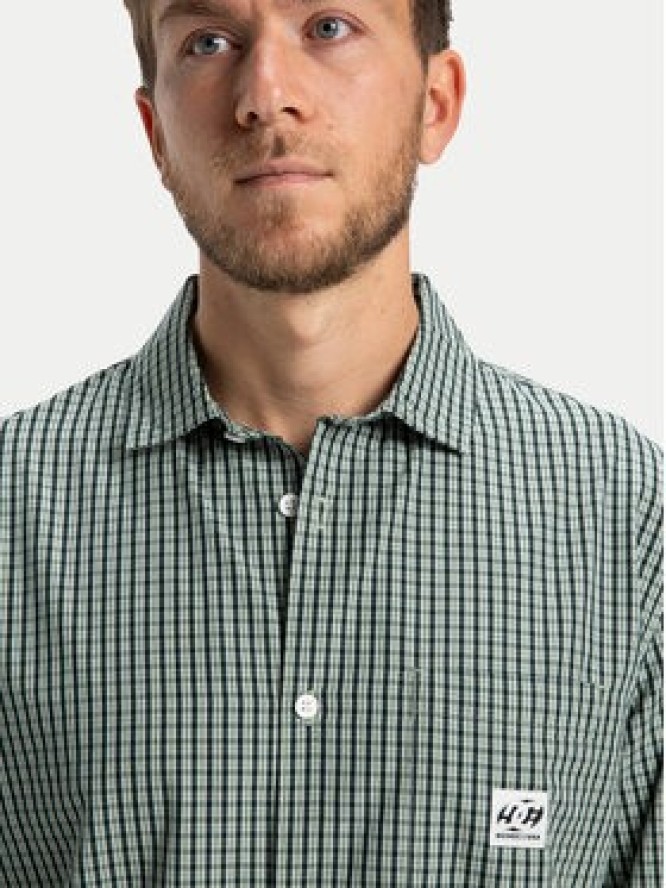 DC Shoes Koszula Game OnEDYWT03263 Zielony Regular Fit