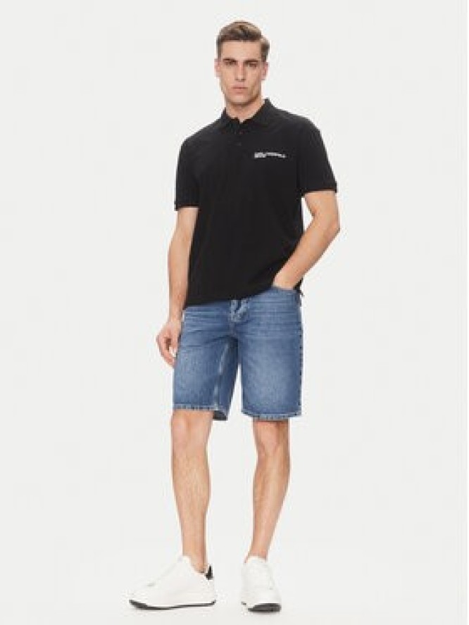 Karl Lagerfeld Jeans Szorty jeansowe A2M10132 Granatowy Regular Fit