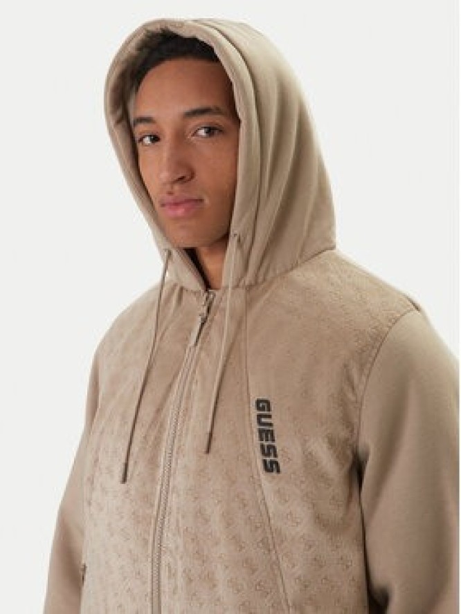 Guess Kurtka przejściowa Z6RL00 KD622 Beżowy Regular Fit