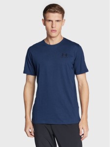 Under Armour T-Shirt Ua Sportstyle 1326799 Granatowy Loose Fit