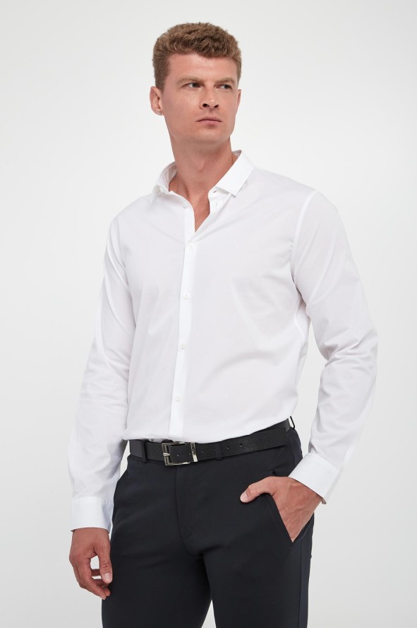 Koszula męska popelinowa ARMANI EXCHANGE