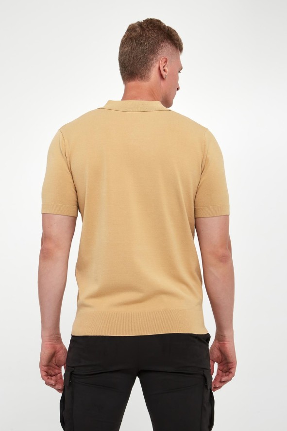 Polo męskie w romby KARL LAGERFELD