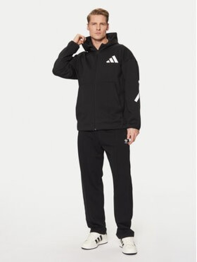 adidas Bluza Z.N.E. JD5984 Czarny Regular Fit
