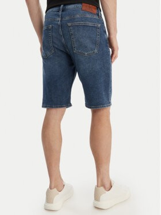 Calvin Klein Jeans Szorty jeansowe LV04RF922G Niebieski Regular Fit