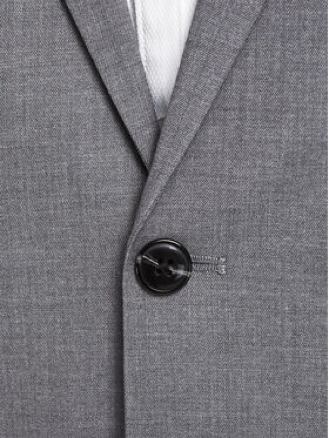 Jack & Jones Garnitur Franco 12181339 Szary Super Slim Fit