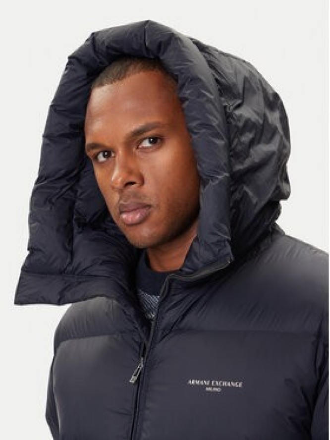 Armani Exchange Kurtka puchowa XM001115 AF16589 UB101 Granatowy Regular Fit