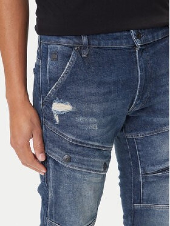 G-Star Raw Jeansy Airblaze 3D D16129-E106 Niebieski Skinny Fit