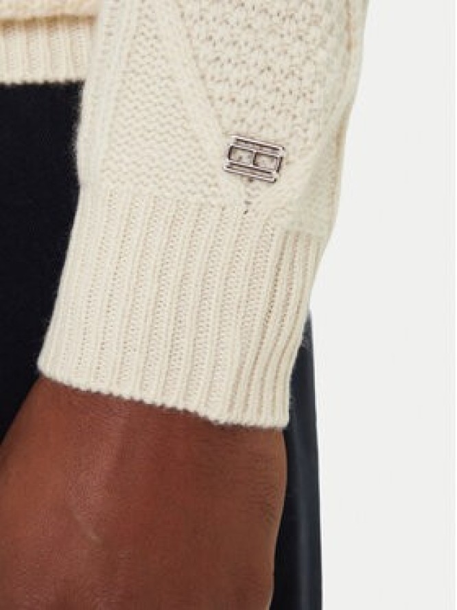 Tommy Hilfiger Golf MW0MW40914 Écru Regular Fit