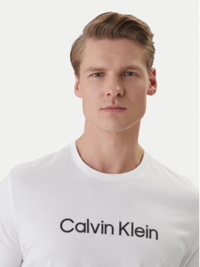Calvin Klein T-Shirt LV04LF809G Biały Regular Fit