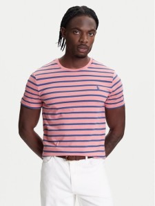 Polo Ralph Lauren T-Shirt 710938134010 Czerwony Custom Slim Fit