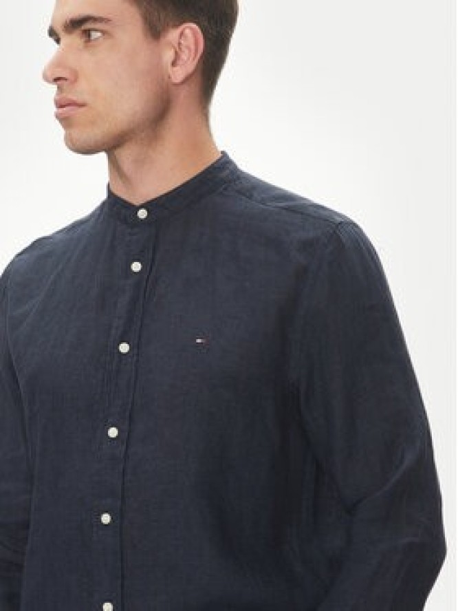 Tommy Hilfiger Koszula MW0MW39271 Granatowy Regular Fit