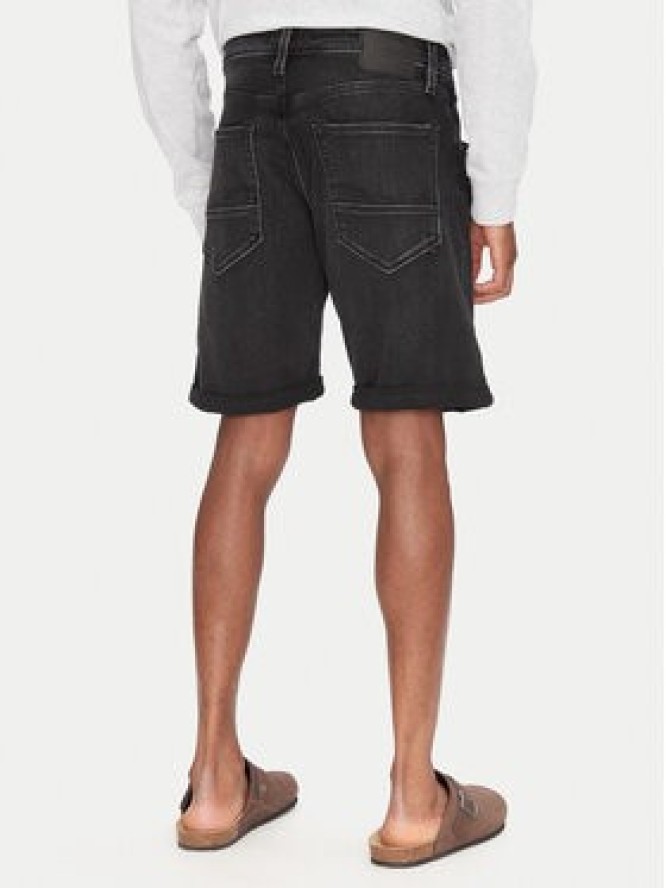 Jack & Jones Szorty jeansowe Rick 12269608 Czarny Regular Fit