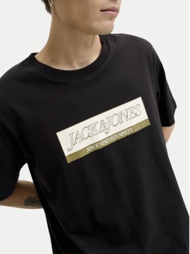 Jack & Jones T-Shirt Rinwood 12283628 Czarny Regular Fit