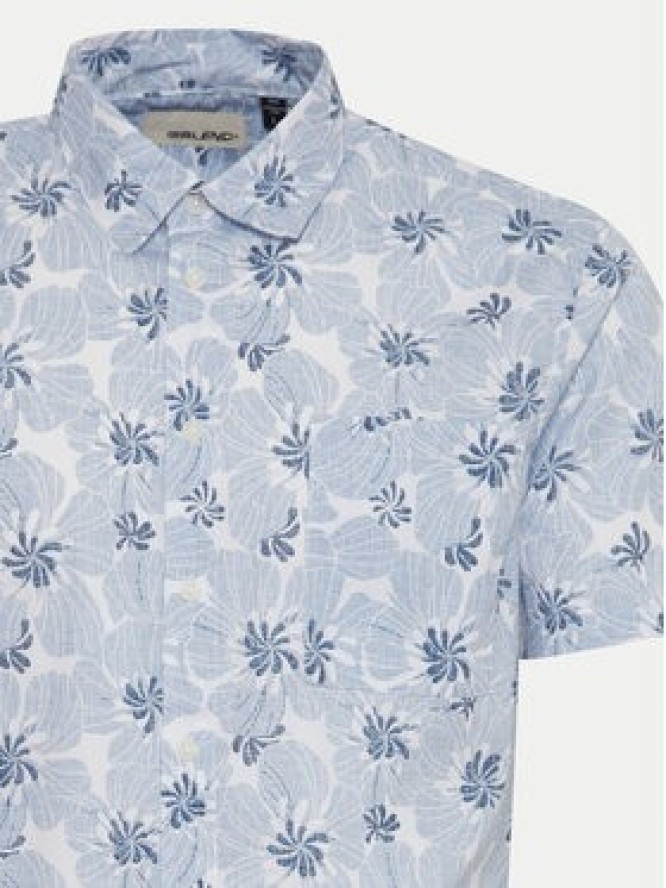 Blend Koszula 20717064 Niebieski Regular Fit