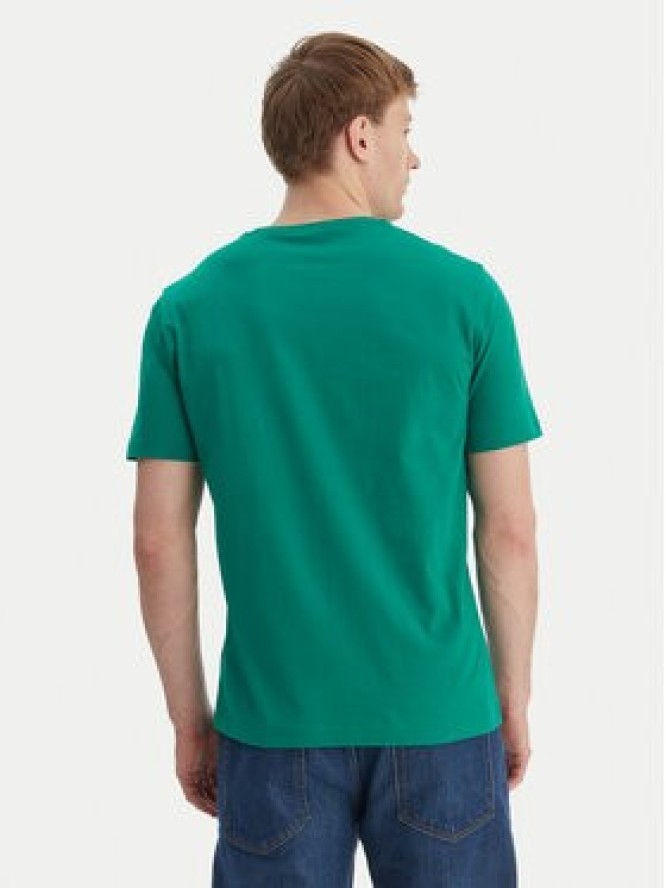 Gant T-Shirt Archive Shield 2003199 Zielony Regular Fit