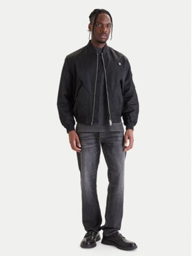 HUGO Kurtka bomber Badam2611 50552650 Czarny Regular Fit