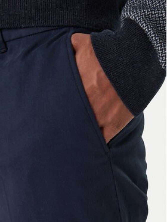 BOSS Spodnie garniturowe C-Genius 50555035 Granatowy Slim Fit