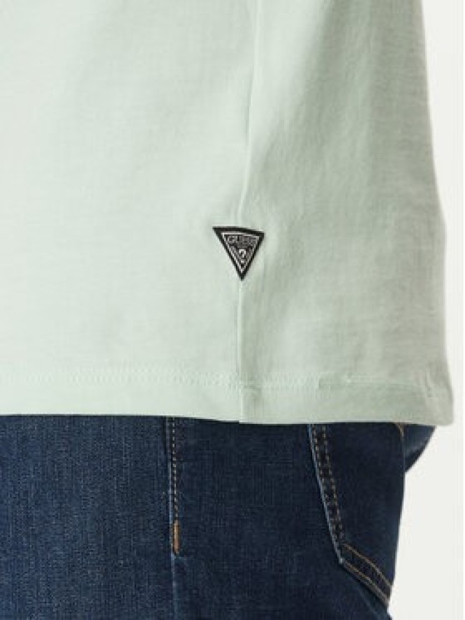 Guess T-Shirt M5GI27 KBW41 Zielony Regular Fit