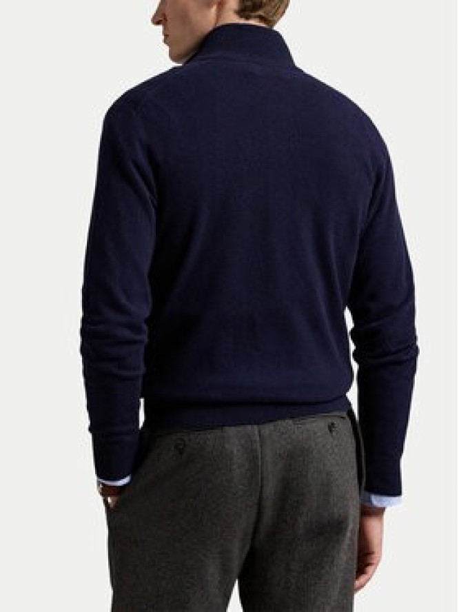 Polo Ralph Lauren Sweter 710876756001 Granatowy Regular Fit
