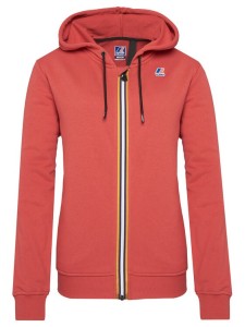 K-Way Bluza Arnel K4115ZW Czerwony Regular Fit