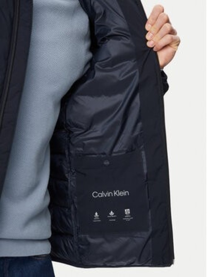 Calvin Klein Kurtka przejściowa Classic LV04LG503G Granatowy Classic Fit