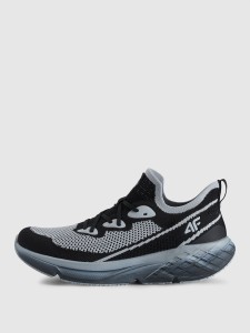 4F Niskie sneakersy Velocity E-knit męskie - szare 45