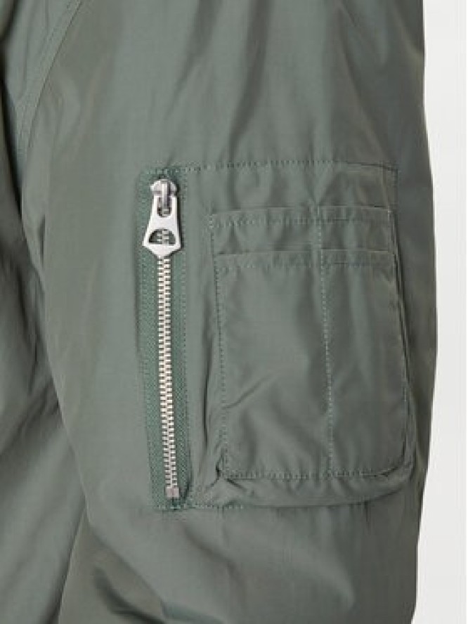 Outhorn Kurtka bomber TJACM032 Zielony Relaxed Fit