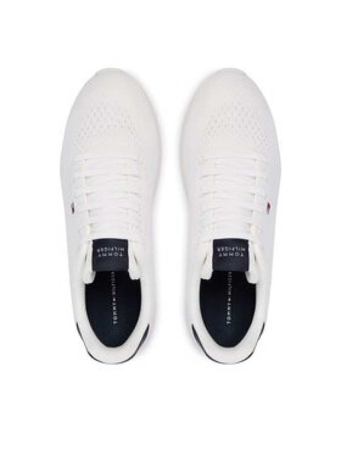 Tommy Hilfiger Sneakersy Lightweight Runner FM0FM05909 Biały