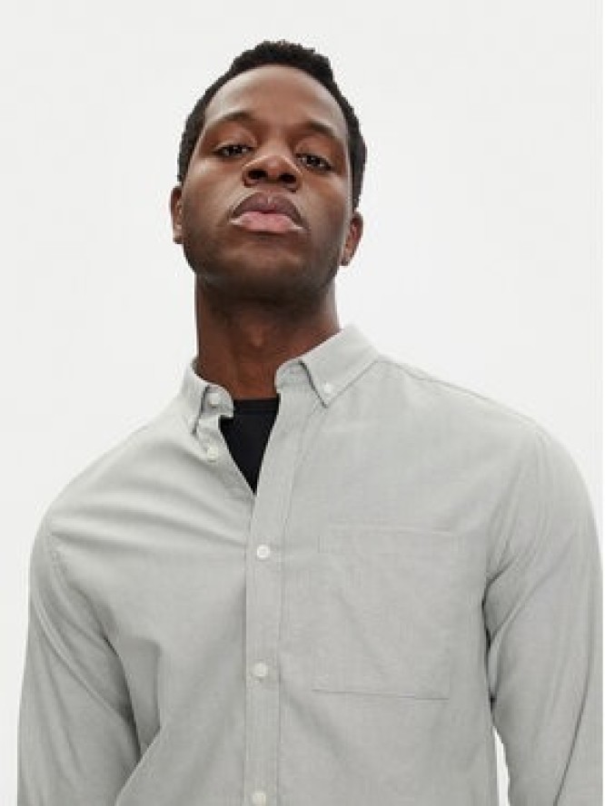 Only & Sons Koszula Alvaro 22006479 Zielony Slim Fit