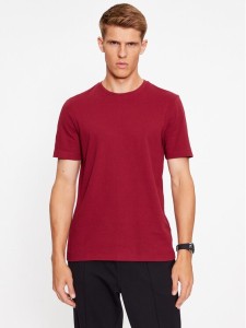 BOSS T-Shirt Tiburt 240 50452680 Czerwony Regular Fit