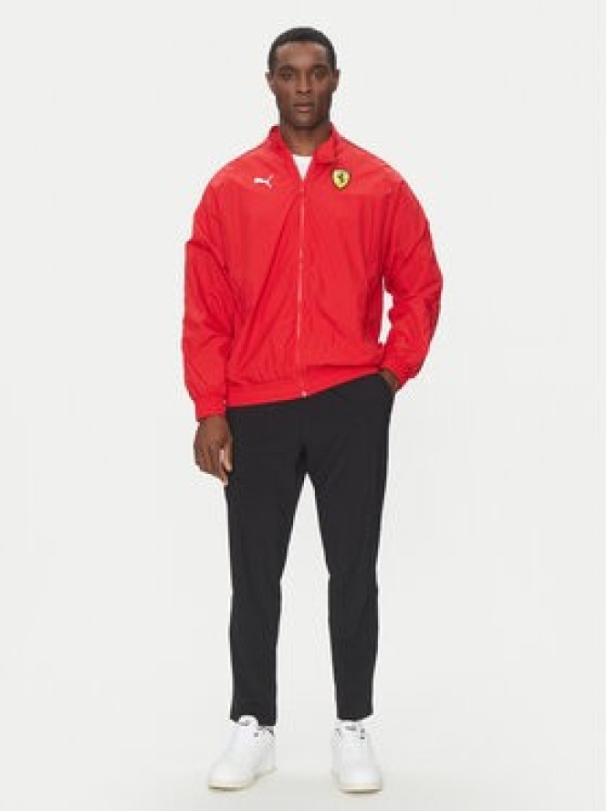 Puma Kurtka przejściowa Ferrari Race T7 630215 Czerwony Regular Fit
