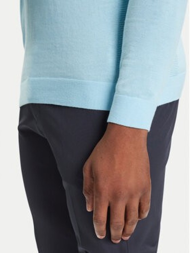 BOSS Sweter K_Momentum 50541944 Błękitny Regular Fit