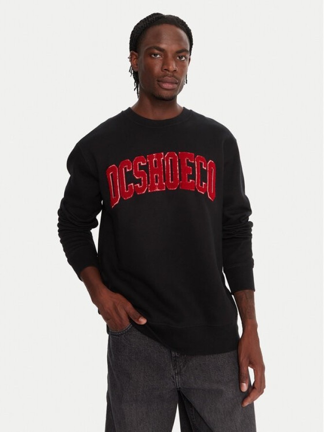 DC Shoes Bluza Varsity EDYFT03547 Czarny Regular Fit