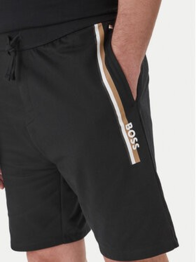 BOSS Szorty sportowe Authentic 50554778 Czarny Regular Fit