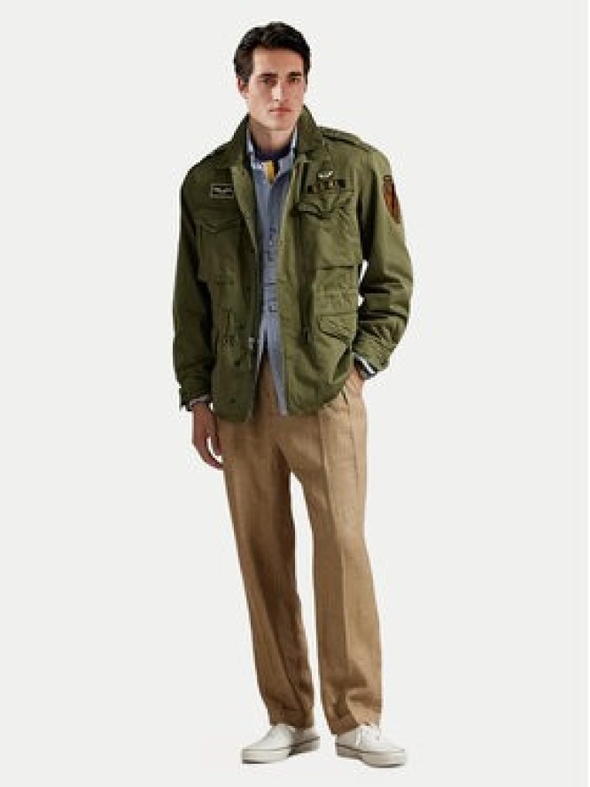 Polo Ralph Lauren Kurtka przejściowa 710970575001 Zielony Regular Fit