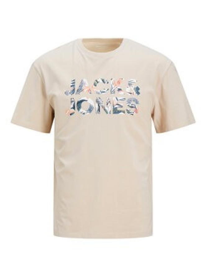 Jack & Jones T-Shirt Bryan 12268127 Beżowy Relaxed Fit