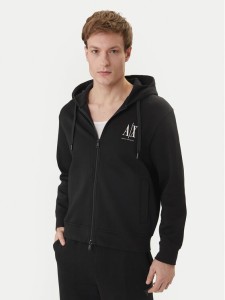 Armani Exchange Bluza XM000371 AF10818 UC001 Czarny Regular Fit