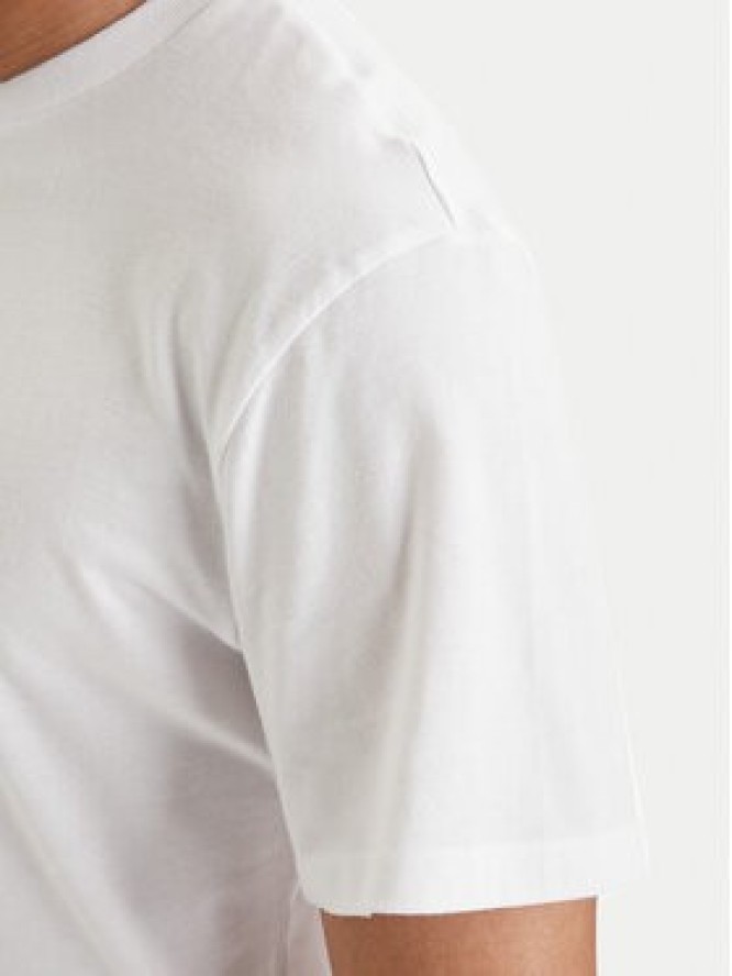 Quiksilver T-Shirt EQYZT08174 Biały Regular Fit