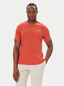 Mustang T-Shirt Austin 1016857 Czerwony Regular Fit