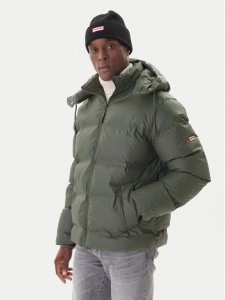 Hunter Kurtka zimowa Wiley HARM0021252 Zielony Regular Fit