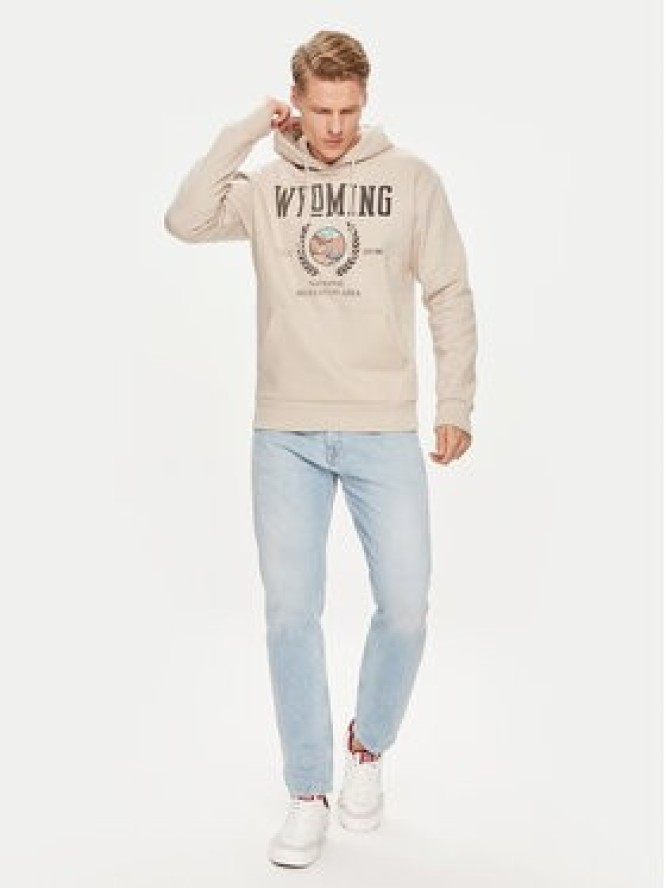 Jack & Jones Bluza Bradley 12264398 Szary Relaxed Fit