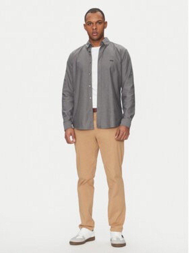 BOSS Koszula Rickert 50519707 Szary Regular Fit